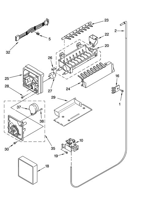 sheet metal parts in ge|ge ice maker parts.